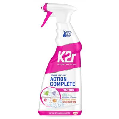 Action Complète Turbo – Pistolet (750mL) – Détachant avant-lavage
