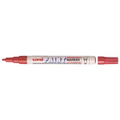 Marqueur PAINT Marker PX21 Pointe conique fine 0,8 - 1,2mm Rouge - UNI-BALL