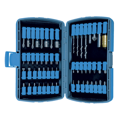 Coffret 56 pièces vissage et perçage LEMAN - 56056 - Maxoutil