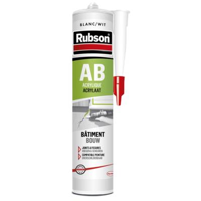 Mastic acrylique AB BATIMENT - cartouche de 280ml - Gedimat - RUBSON