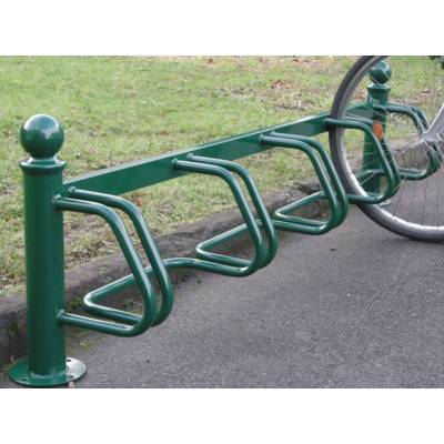 Support cycles Tourmalet boule 5 places - Support vélos coloris variable