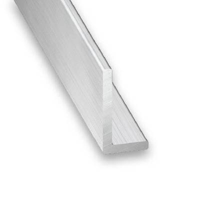 Cornière en aluminium brut long.2m larg.10mm haut.15mm - Gedimat - CQFD