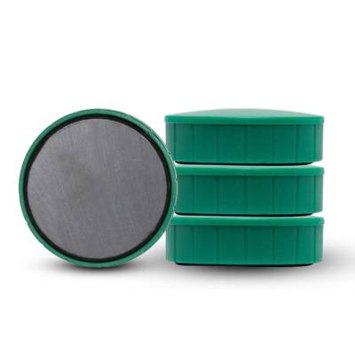 Pack 4 Aimants MAULSolid Ø 38 mm 1,5 kg Puissance Vert