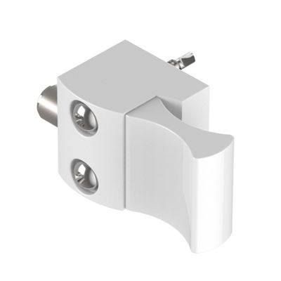 Bloqueur automatique ALMA pour coulissant - H.19mm - Ral 9006 Gris - 9120-9006 - ALMA COMPONENTES