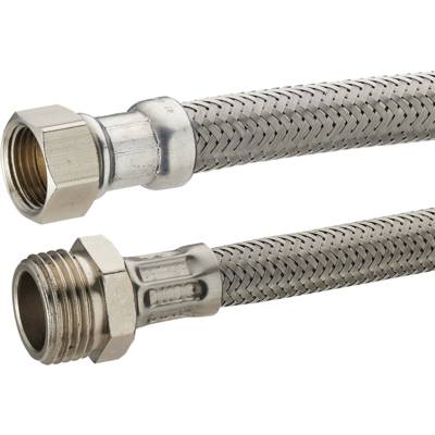 Flexible alimentation sanitaire inox - mâle/femelle ø20 x 27 mm - øint.13 - Gedimat - NOYON ET THIEBAULT