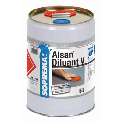 Alsan diluant V SOPREMA  - bidon 5L - 31517 - Maxoutil