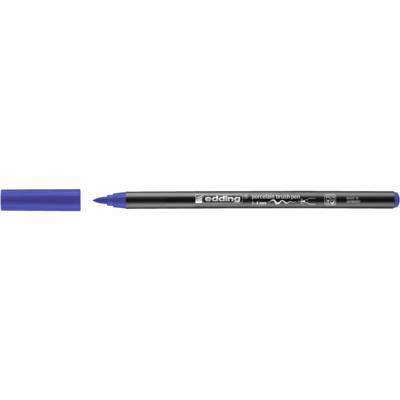 Feutre Porcelaine 4200 Bleu Pointe Pinceau 1-4 mm - EDDING