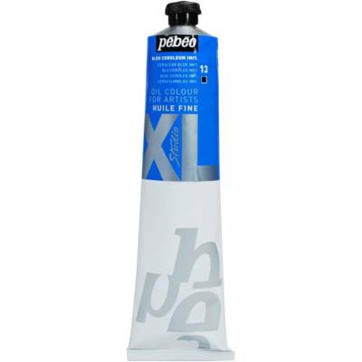 Tube 200ml Peinture Huile Fine Studio XL Bleu Céruléum - PÉBÉO