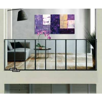 Garde-corps d'atelier d'intérieur en acier - Gedimat