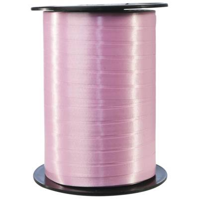 Bolduc bobine lisse 500mx7mm rose moyen