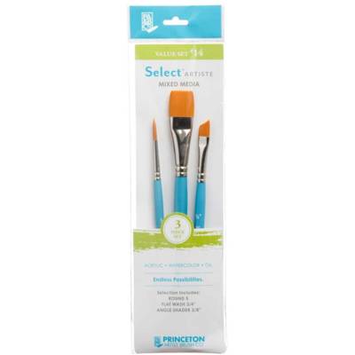 Pinceau SELECT ARTISTE syn set value 14- 3 pinceaux