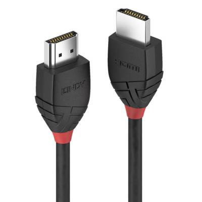 Câble HDMI High Speed, Black Line, 0.5m