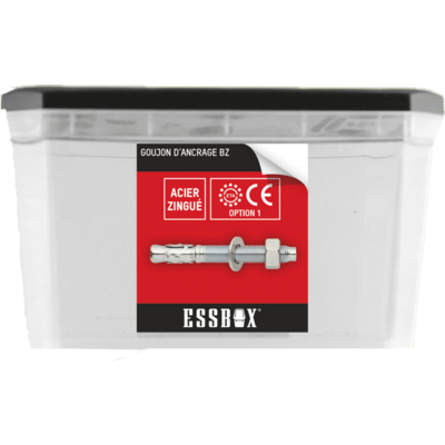 Goujon ESSBOX SCELL-IT ancrage - ØM12 mm x 135 mm - Boite de 25 - EX-92051112135 - Maxoutil
