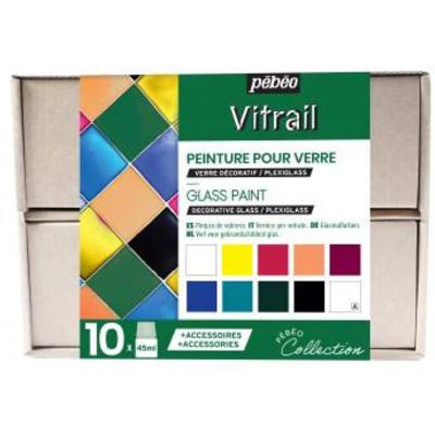 Coffret Vitrail 10x45 ml