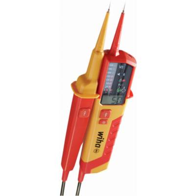 Testeur de tension et de continuité WIHA 0.51 000 V AC CAT IV + 2x piles AAA incluses - 45217 - Maxoutil