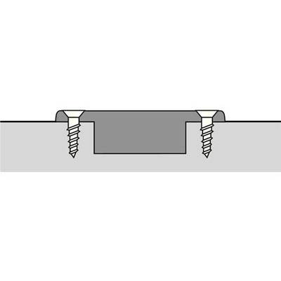 Charnière HETTICH 110° Intermat 9943 rentrant - Base -3,5 mm - TH 42 pour porte de 15 à 25mm - À visser - 48052 - HETTICH FRANCE