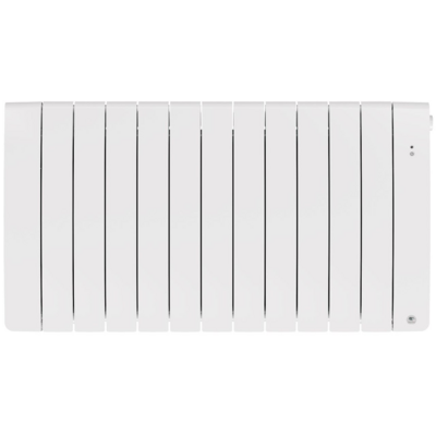 Radiateur chaleur douce connecté Bilbao 4 horizontal 2000W Blanc brillant - THERMOR - 493826