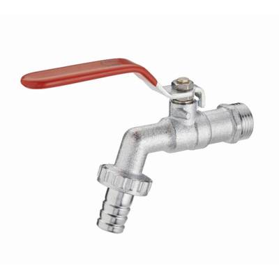Robinet de jardin à sphère 1/4 tour + raccord au nez M1/2' (15x21) sortie male M1/2' (15/21) / NOYON & THIEBAULT - Ø 15 mm - 2155-1520ET