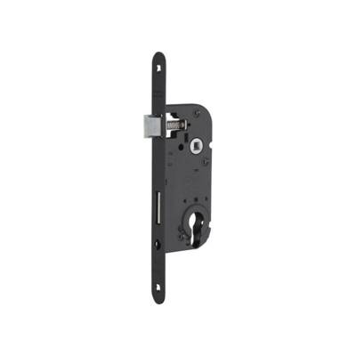 Boîtier serrure axe 40 mm cylindre reversible v/br noir - Gedimat - THIRARD
