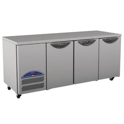 Tour réfrigéré positif 3 portes  GN1/1 (530x325 mm) - Sur Roulettes - Vesto