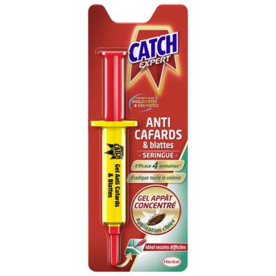 Seringue 10 g Gel Anti-Cafards et Blattes
