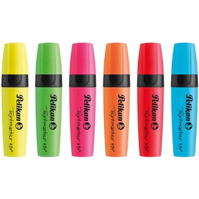 Etui de 6 Surligneurs Textmarker 490 Assortis - Pelikan