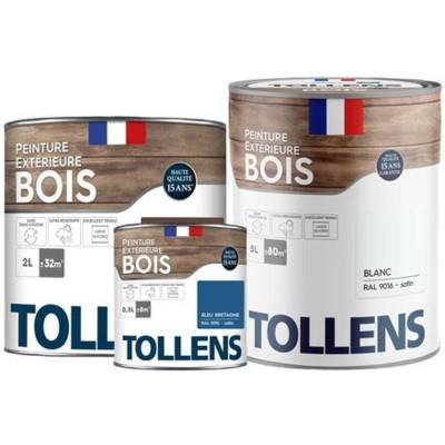 Peinture extérieure bois blanc - Gedimat - TOLLENS