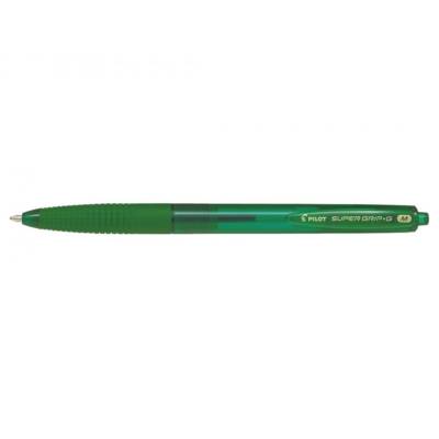 Stylo Bille SUPER GRIP G à Capuchon Pte Moyenne Vert - Pilot