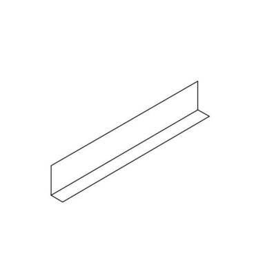 Profilé d'angle PVC en L beige RAL 9001 - Gedimat - DURASID