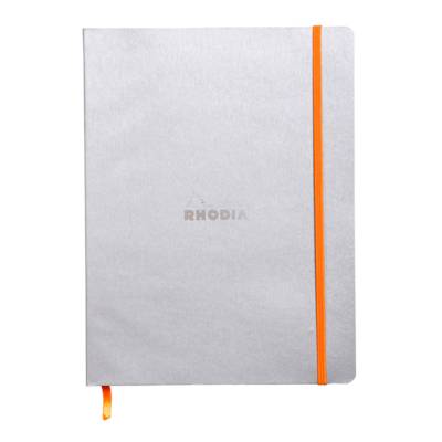 Carnet 19 x 25 cm 160 pages 90 g Ligné Argent