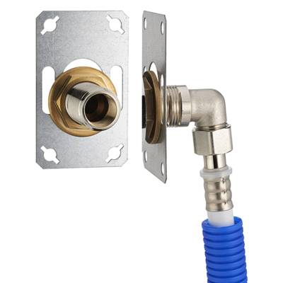 Platine FIXSYSTEM simple multicouche à sertir - femelle ø15 x 21 mm - Gedimat - NOYON ET THIEBAULT