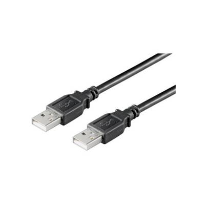 Câble USB 2.0 Hi-Speed Type A Mâle - Mâle 3 m Noir