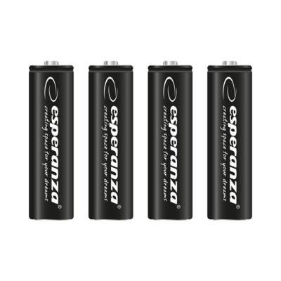 Pack 4 Batteries Rechargeables HIGH CAPACITY Ni-MH AA 2600MAH