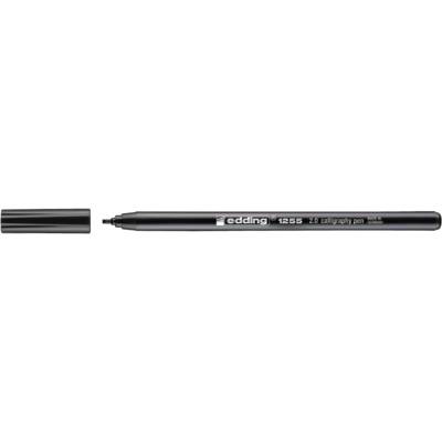 Feutre Calligraphie 1255 2.0 Noir Pointe 2 mm - EDDING