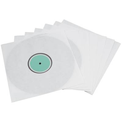 Pack 10 Pochettes Intérieures pour 33 Tours Vinyl Blanc