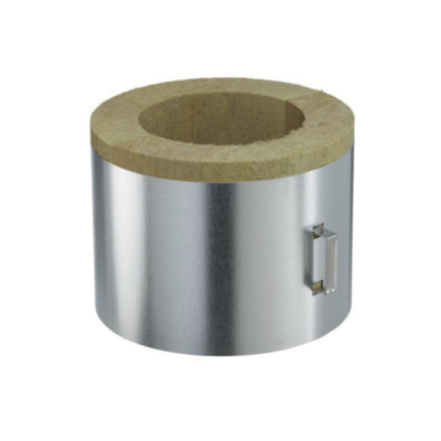 Coquille isolante Coqisol plafond pour conduit inox galva H.500 Ø180/230 POUJOULAT - 32999126 - Maxoutil