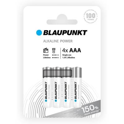 Pack 4 Piles AAA/LR03 Alcalines 1,5V