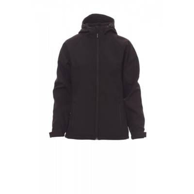 Soft-shell soft shell mechanical stretch 320 gr PAYPER GALE LADY NOIR - 001045035514000XL