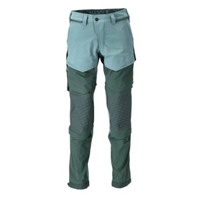 Pantalon avec poches genouillères MASCOT Ultimate - Léger et hydrofuge - 22279-605-Vert menthe-38