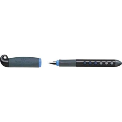 Stylo plume Educatif Scribolino Droitier Noir - Faber-Castell