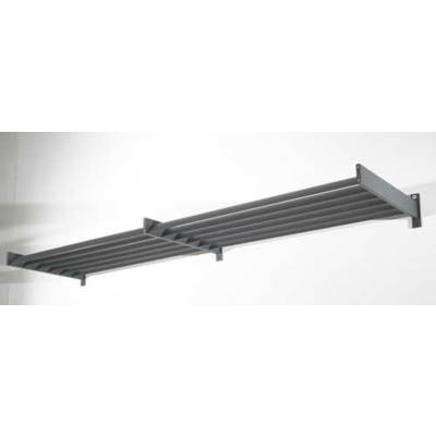 Brise soleil horizontal en aluminium thermolaqué gris anthracite 7016 - Gedimat - ORIASUN