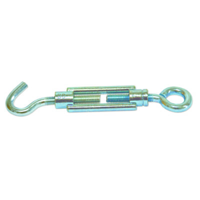 Tendeur à cage en fonte 1 oeil + 1 crochet acier zingué pour câble D4,3mm - Gedimat - CHAPUIS