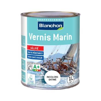 Vernis marin incolore satiné 1l - Gedimat