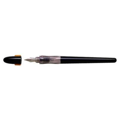 Stylo plume de calligraphie Plumix Large corps noir  tracé: 0,7 mm