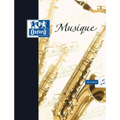 Cahier de musique A4 séyès 24 + 24 pages  90g