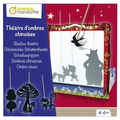 Coffret créatif Théâtre d'ombres chinoises - Multicolore