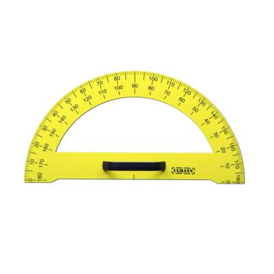 Rapporteur plastique pour tableaux avec poignée - magnétique