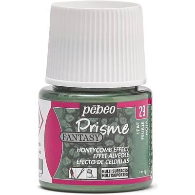 Flacon 45ml Peinture Fantasy Prisme à effet alvéolé VERT FEUILLE
