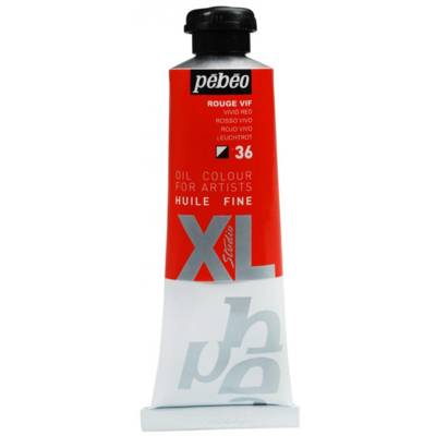 Peinture Huile Fine XL Studio 37 Ml Rouge Vif - PÉBÉO