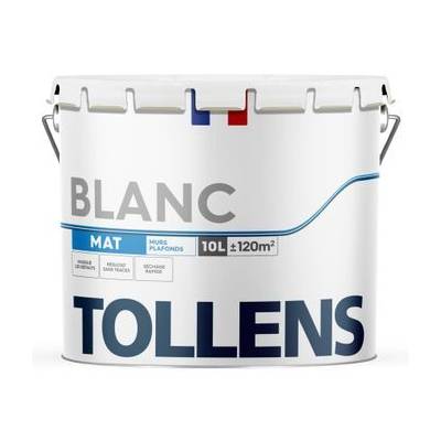 TOLLENS bi mat blanc 10l + 20% - Gedimat